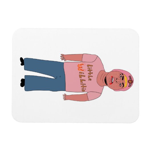 Magnet Flexible Petit aimant sauvage (Horizontal)