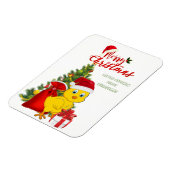 Magnet Flexible Petit bébé poulet Noël (Côté Gauche)