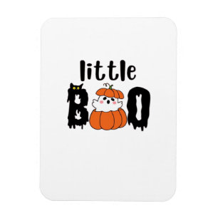 Magnet Flexible Petit Boo Mignon Citrouille Chat Halloween Style V