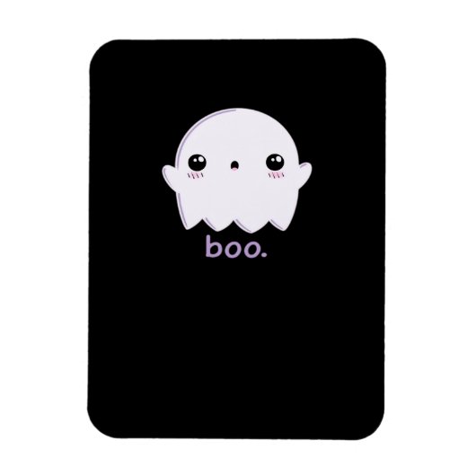 Magnet Flexible Petit Boo mou Halloween (Vertical)