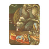 Magnet Flexible Petit Chaperon Rouge, Conte Vintage Fée (Vertical)