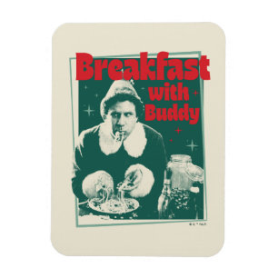 Magnet Flexible Petit-Déjeuner Avec Buddy