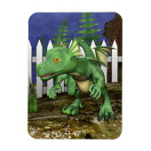 Magnet Flexible Petit Dragon (Vertical)