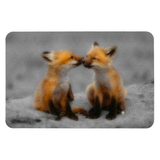Magnet Flexible Petit Fox Love (Horizontal)