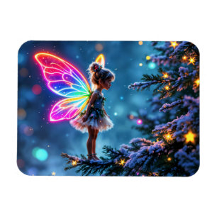 Magnet Flexible Petit imaginaire lumineux de fée de Noël