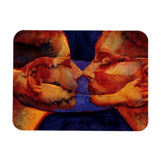 Magnet Flexible Petit miroir jumeau avec figure (Horizontal)