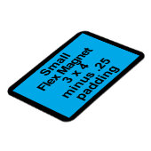 Magnet Flexible Petit Modèle à aimants Flex Horizontal Fit Black B (Côté Gauche)