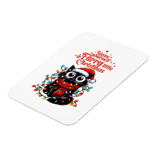 Magnet Flexible Petit Noël Furry (Côté Gauche)