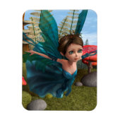 Magnet Flexible Petit Papillon Fée Volant (Vertical)