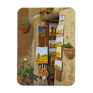 Magnet Flexible Petite boutique avec des oeuvres d'art à vendre su