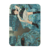 Magnet Flexible Petite fille dans un fauteuil bleu, 1878 (oi (Vertical)