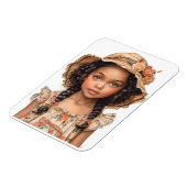 Magnet Flexible Petite fille noire (Côté Gauche)