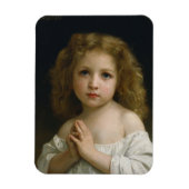 Magnet Flexible Petite fille par William-Adolphe Bouguereau (Vertical)