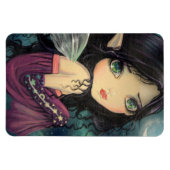 Magnet Flexible Petite Lune Big Eye Fairy Imaginaire Art (Horizontal)