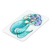 Magnet Flexible Petite sirène en colère (Côté Gauche)