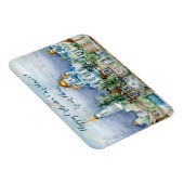 Magnet Flexible Petite ville provinciale Zadonsk aquarelle (Côté Droit)