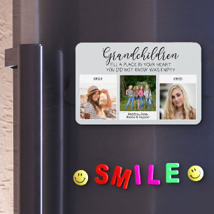 Magnet Flexible Petits-enfants Remplissent une Place dans Votre Cœ