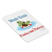 Magnet Flexible Peu importe ce qui flotte vos tortues (Côté Droit)