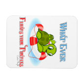 Magnet Flexible Peu importe ce qui flotte vos tortues 2 (Horizontal)