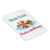 Magnet Flexible Peu importe ce qui flotte votre poulpe (Côté Droit)