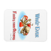 Magnet Flexible Peu importe ce qui flotte votre poulpe (Horizontal)