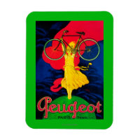 Peugeot Bicyclette Poster Vintage Europe