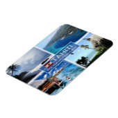 Magnet Flexible PF Polynésie française - Tahiti - (Côté Gauche)