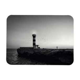Magnet Flexible Phare au coucher du soleil