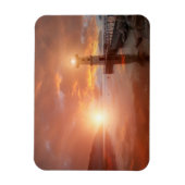 Magnet Flexible Phare au coucher du soleil (Vertical)