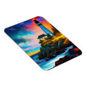 Magnet Flexible Phare au coucher du soleil (Côté Droit)