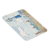 Magnet Flexible Phare bleu et blanc (Côté Droit)