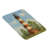 Magnet Flexible Phare d'Assateague Aquarelle (Côté Droit)