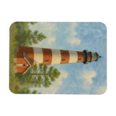 Magnet Flexible Phare d'Assateague Aquarelle (Horizontal)