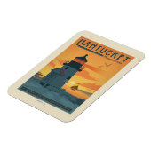 Magnet Flexible Phare de Brant Point | Nantucket MA (Côté Gauche)