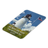 Magnet Flexible Phare de Burnt Island, Maine (Côté Gauche)