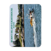 Magnet Flexible Phare de Burnt Island, Maine (Vertical)