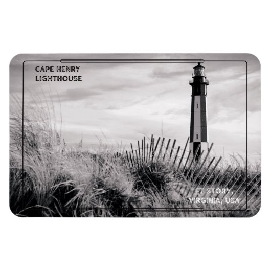 Magnet Flexible Phare de Cape Henry (Horizontal)