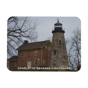 Magnet Flexible Phare de Charlotte-Genesee et Chambre de gardiens