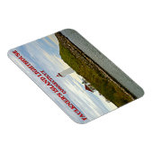 Magnet Flexible Phare de Faulkners Island, Connecticut (Côté Droit)