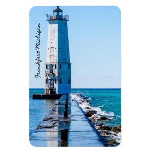 Magnet Flexible Phare de Frankfort Michigan