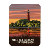 Magnet Flexible Phare de Jupiter Inlet (Vertical)