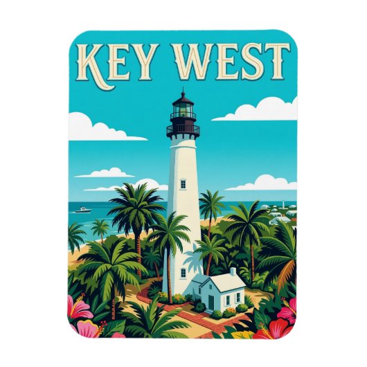 Magnet Flexible Phare de Key West (Vertical)