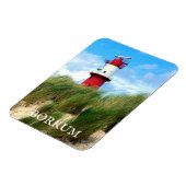 Magnet Flexible Phare de Kleiner, Borkum, Frise orientale, Allemag (Côté Gauche)