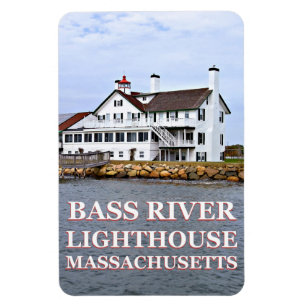Magnet Flexible Phare de la rivière Bass, Massachusetts Flexi Magn