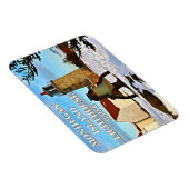 Magnet Flexible Phare de l'île de Monhegan, Maine (Côté Droit)