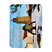 Magnet Flexible Phare de l'île de Monhegan, Maine (Vertical)