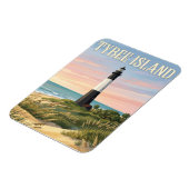 Magnet Flexible Phare de l'île de Tybee (Côté Gauche)