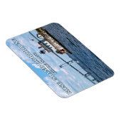 Magnet Flexible Phare de l'île rose, Rhode Island (Côté Droit)