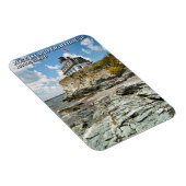 Magnet Flexible Phare de l'île rose, Rhode Island (Côté Droit)