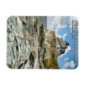 Magnet Flexible Phare de l'île rose, Rhode Island (Horizontal)